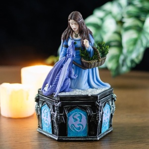Cutie bijuterii design Anne Stokes - Dragon Friendship Winter Box
