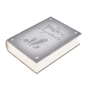 Cutie bijuterii in forma de carte The Magic of Crystals