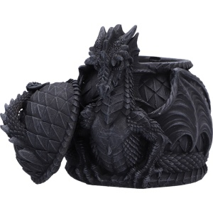 Cutie pentru bijuterii dragon Darkwing Treasure – decor gotic fantasy ( 13.3 cm ) - Img 6