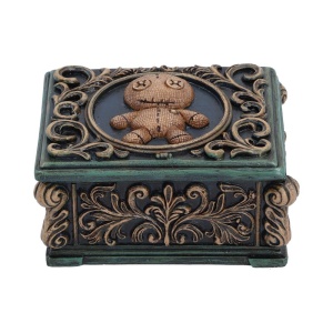 Cutie pentru bijuterii Voodoo – decor gotic fantasy ( 7 cm ) - Img 2