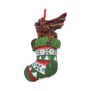 Decoratiune cu agatatoare Gremlins - Mohawk In Ciorap 12 cm - Img 3