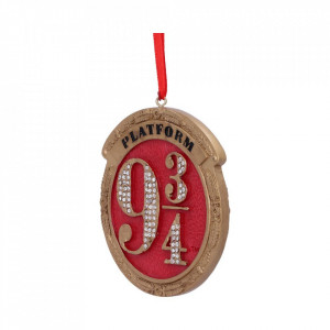 Decoratiune cu agatatoare Harry Potter - Platforma 9 3/4 8.2 cm - Img 2