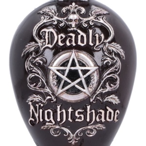 Decoratiune suspendata sticluta de potiuni Deadly Nightshade 9,9 cm - House of Obscura - Img 5