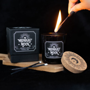Lumanare cu parfum de bergamota si portocala neroli Midnight Ritual - Midnight Moon - Img 4