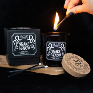 Lumanare cu parfum de opium Midnight Rituals - Snake Venom - Img 5