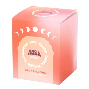 Lumanare parfumata iridescenta Aura Energy - Juicy Raspberry - Img 3