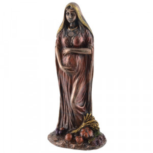 Mini statueta zeita celtica Mother 11cm - Img 7