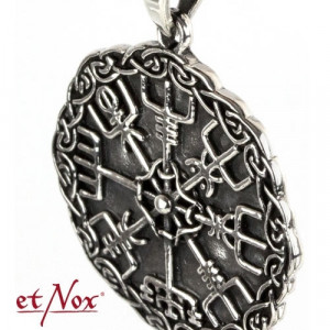 Pandantiv argint Busola Vikinga 2.8cm - Img 3