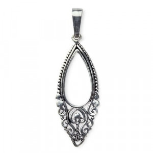 Pandantiv argint Ornament 3.1cm