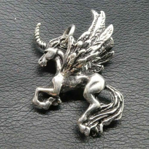 Pandantiv argint Pegasus 3.8 cm