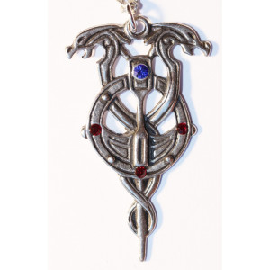 Pandantiv celtic cu lantisor Celtic Sorcery - Dragonii lui Myrddin