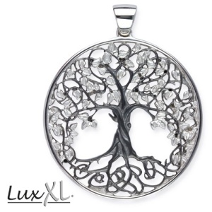 Pandantiv Copacul Vietii din inox, Etnox – simbol al cresterii si armoniei, 4.1 cm - Img 2