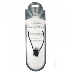 Pandantiv piatra semipretioasa, Hematit, talisman pentru Protectie si Relaxare