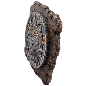 Placheta decorativa pentru perete Calendarul Solar Aztec 23 cm - Img 6