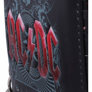 Portofel barbati cu lant AC/DC - Black Ice 11 cm - Img 6