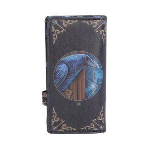 Portofel lung embosat corb Loki – Lisa Parker (18.5 cm) - Img 3