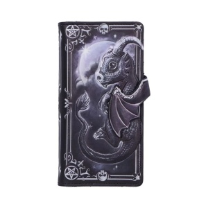 Portofel lung embosat dragon Moon of Lucifly - Cult Cuties (18.5 cm)