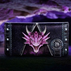 Portofel lung embosat dragon Unzipped – Anne Stokes (18.5 cm) - Img 2