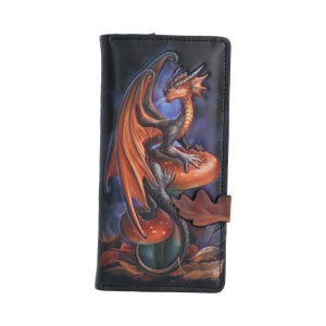 Portofel lung embosat Mushroom Dragon – Anne Stokes (18.7 cm)