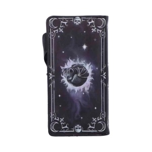 Portofel lung embosat pisicuta demonica Moon of Malpuss - Cult Cuties (18.5 cm) - Img 3