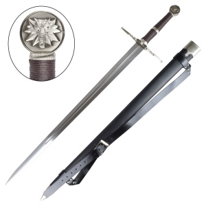 Sabie decorativa cu teaca The Witcher - Geralt 115.5 cm