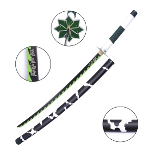 Sabie decorativa katana Demon Slayer: Kimetsu no Yaiba - Sanemi Shinazugawa 98 cm