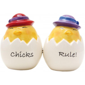 Set solnita si pipernita Chicks Rule
