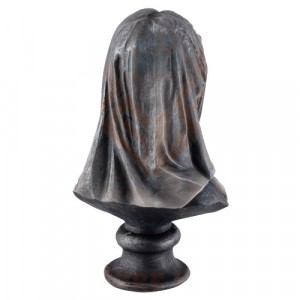 Statueta bust craniu Dark Veil 21cm - Img 5