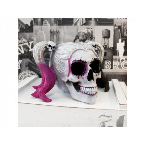 Statueta craniu Harley Quinn Micul Monstru 21 cm - Img 7