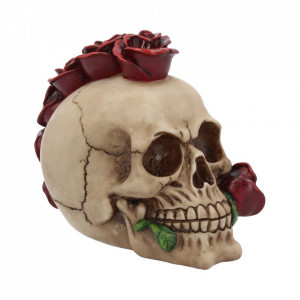 Statueta craniu Rosehawk 16 cm - Img 1