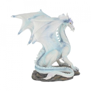 Statueta dragon alb Draconis 19cm - Img 4