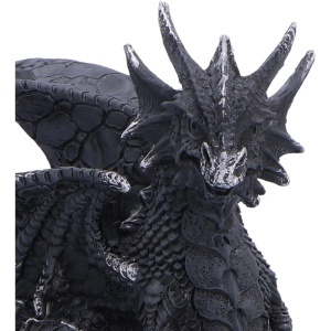 Statueta Dragon Crystal Keeper ( Shadow ) – decor fantasy collector 20.8 cm - Img 6