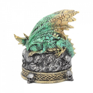 Statueta dragon cu led Cripta cu cristale 11.5 cm - Img 4