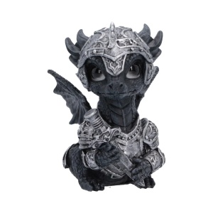 Statueta Dragon Sir Sword Flame – decor fantasy collector