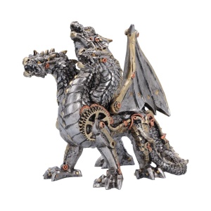 Statueta dragon steampunk Cogwork Trinity 15.4cm - Img 4