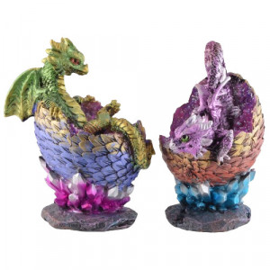 Statueta Dragonel in ou 14 cm