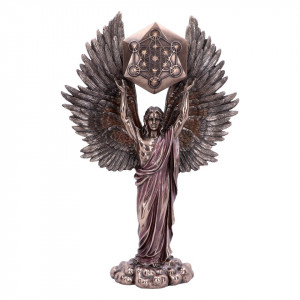 Statueta rasina si bronz Arhanghelul Metatron 35cm