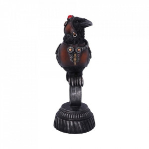 Statueta steampunk Corb - Rivet Raven 24cm - Img 2