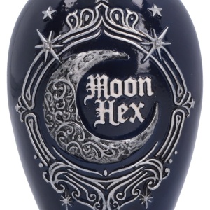 Statueta sticluta de potiune Moon Hex 15,5 cm - House of Obscura - Img 5