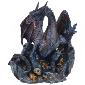 Statueta / Suport lateral de carti book end - Comoara Dragonului