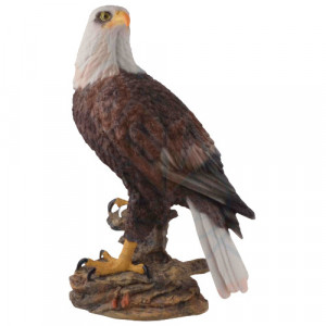 Statueta din rasina reprezentand un vultur maiestuos, dimensiune: 35 cm 