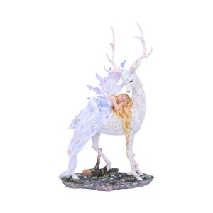 Statueta zana si cerb Evelyn 32.5 cm