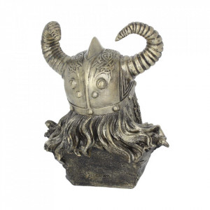 Statueta zeul nordic Odin - bust 21.5 cm - Img 4