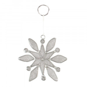 Suncatcher Fulg de zapada 13.5 cm - Img 3