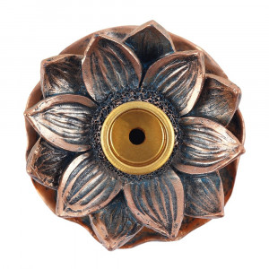 Suport conuri tamaie backflow Floare de lotus 7.5 cm - Img 3