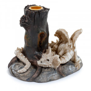 Suport lumanare schelet de dragon Shadows of Darkness 11.5cm