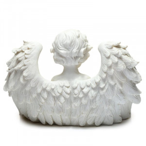 Suport pentru lumanari Ingeras - Rugaciune 21 cm - Img 3