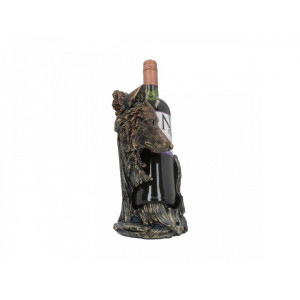 Suport sticle de vin lup Chemarea Vinului 26 cm - Img 6