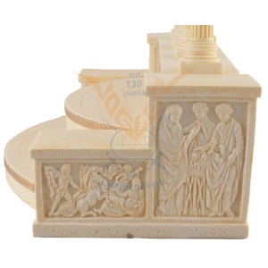 Templul din Olimp – Display / Altar pentru mini statuete, inspirat din arhitectura greaca antica - Img 2