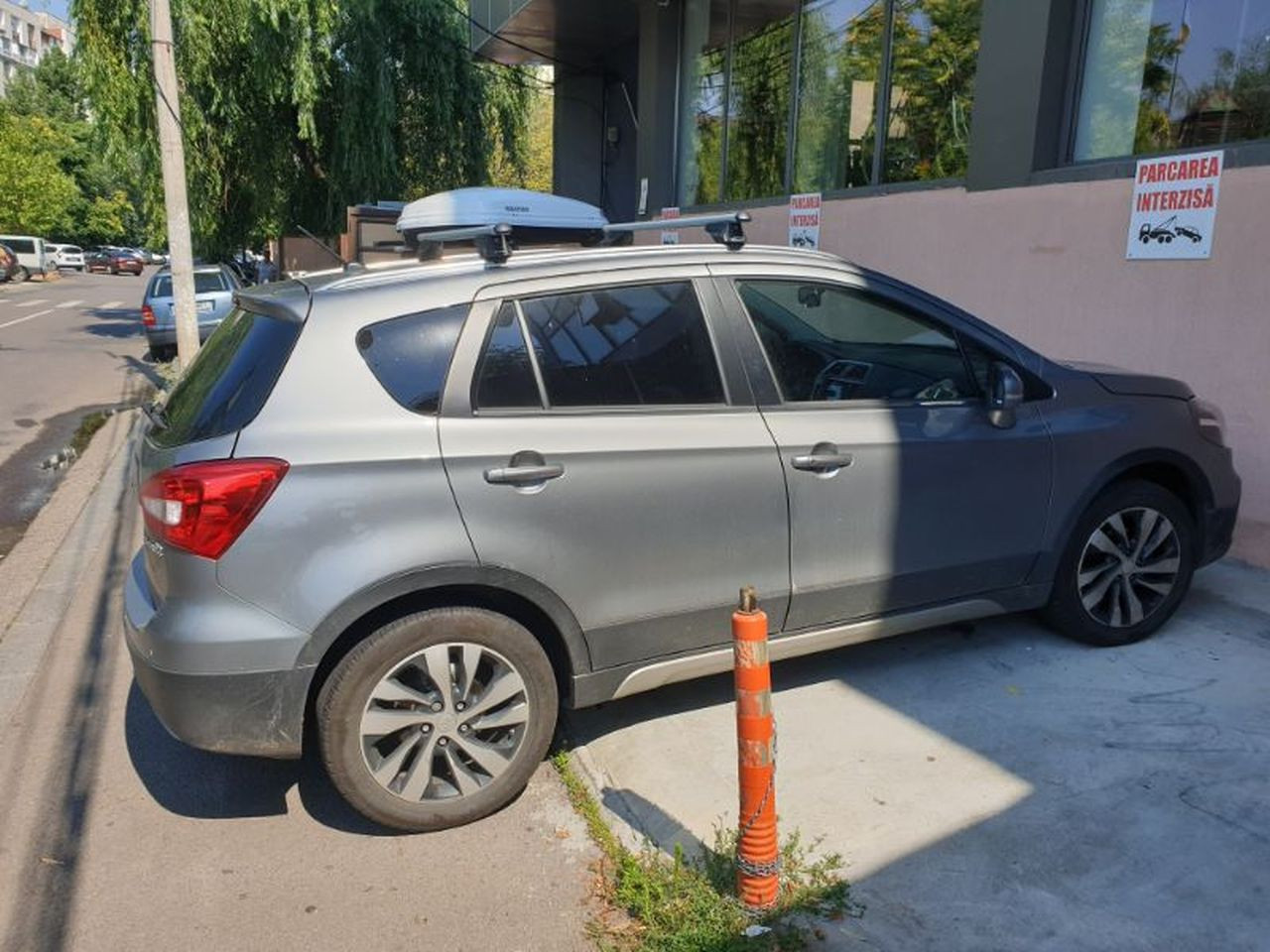 Suzuki SX4 bare transversale Menabo Tiger Silver